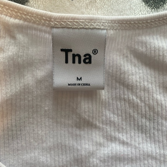 White TNA tank top size medium. - Picture 3 of 3